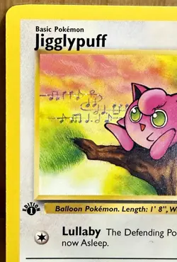 Jigglypuff 54/64 Jungle Set 1st Edition 1999 Vintage Pokemon TCG - Image 5