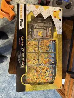 Pokemon Celebrations Pikachu V-Union Premium Playmat Promo Box English - Image 1