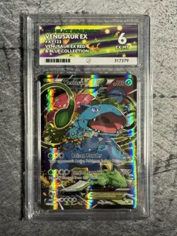 Pokemon TCG - Venusaur XY123 Promo - Red & Blue Collection - ACE 6 - Image 2
