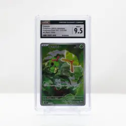 Pokemon Caterpie #172 Art Rare Pokemon 151 Japanese 2023 - CGC 9.5 Mint+ - Image 2