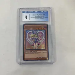 Yugioh Dark Magician Girl 1st Edition MVP1-EN056 CGC 9 MINT - 2016 Ultra Rare - Image 1