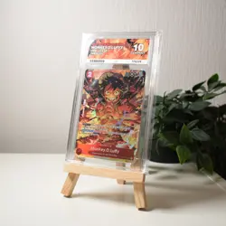 One Piece TCG - MONKEY.D.LUFFY - OP01-024 - ENGLISH - Ace 10 Perfect Sub Grade B - Image 1