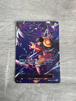 Monkey D Luffy SP OP09-119 OP13 Carrying On His Will Foil English One Piece TCG - Image 1
