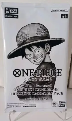 One Piece Promo Pack 3rd Anniversary!!!(1pack) - Image 1