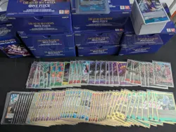 Huge Bulk One Piece TCG CCG Card Lot OP-14 EB-04 Azure Sea Seven C UC R SR SEC - Image 1