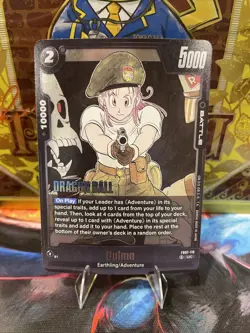 Dragon Ball Fusion World Manga Booster 02 UC Uncommon Card - Bulma (FB07-115) - Image 1