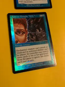 Lost in Thought x2 Enchant creature Judgment.Old VIntage.MTG 2 Card.FOIL - Image 4