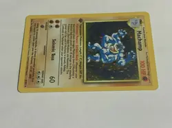 Machamp - 1st Edition - 8/102 - Holo - Pokemon Card - Lightly Played - Image 3