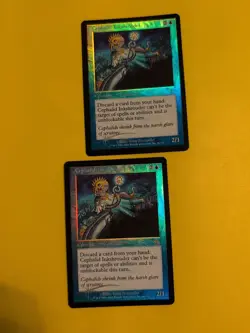 Cephalid Inkshrouder x2 Judgment.Old VIntage.MTG 2 Card.FOIL - Image 1