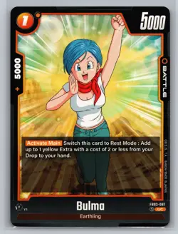 Dragon Ball Super Card Game #FB03-087 Bulma - Image 1
