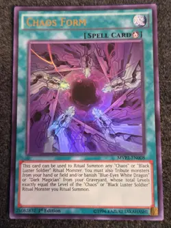 Chaos Form - MVP1-EN008 - Ultra Rare - 1st Edition VLP Yugioh! Card - Image 1