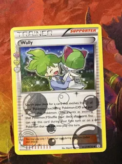Pokemon TCG 2016 Trainer Supporter Wally RC27/RC32 Reverse Holo Card MP - Image 1