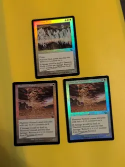 Phantom Flock & 2 x Phantom Nomad Judgment.Old VIntage.MTG Card.FOIL - Image 1