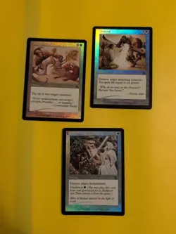 Chastise, Lead Astray & Ray of revelation Judgment.Old VIntage.MTG Card.FOIL - Image 1