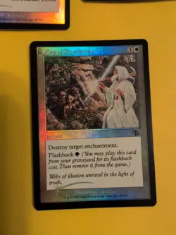 Chastise, Lead Astray & Ray of revelation Judgment.Old VIntage.MTG Card.FOIL - Image 2