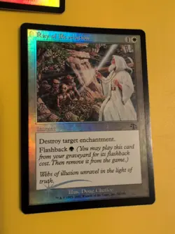 Chastise, Lead Astray & Ray of revelation Judgment.Old VIntage.MTG Card.FOIL - Image 3