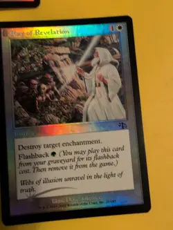 Chastise, Lead Astray & Ray of revelation Judgment.Old VIntage.MTG Card.FOIL - Image 4