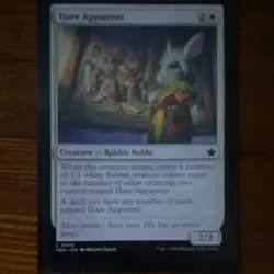 Hare Apparent Foundations Set 0015 Magic the Gathering - Image 1