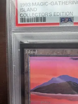 Magic: the Gathering Island 1993 MtG CE PSA 9 WOTC - Image 2
