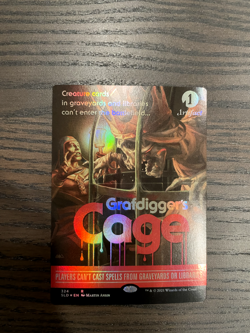Grafdigger's Cage (Foil Secret Lair Promo) NM - Image 1