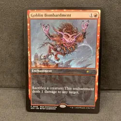 Goblin Bombardment (P 0045) Lorwyn Eclipsed - PROMO STORE CHAMPIONSHIP MTG - Image 2