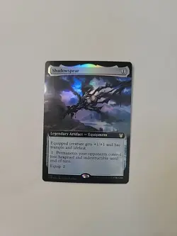 Magic The Gathering Theroes: Beyond Death FA Foil Shadowspear NM-MT OC3404 - Image 1