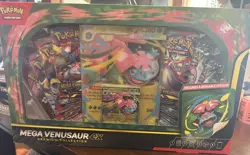 Pokemon Mega Evolution Mega Venusaur Ex Premium Collection Box 8 Booster Packs - Image 1