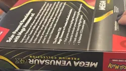 Pokemon Mega Evolution Mega Venusaur Ex Premium Collection Box 8 Booster Packs - Image 4