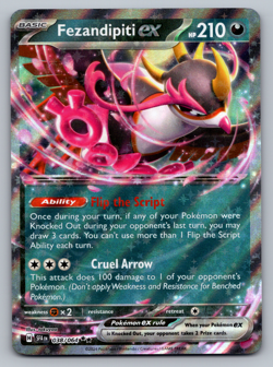 Fezandipiti ex Pokemon Shrouded Fable 038/064 Double Rare NM - Image 1