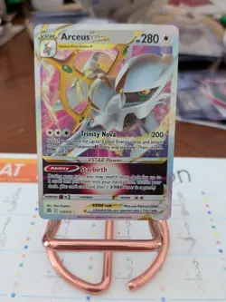 Pokemon TCG Arceus VSTAR 123/172 Swsh09: Brilliant Stars Holo - Image 1