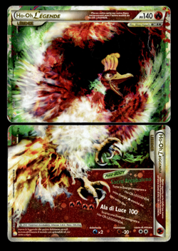 Lot 2x Cartes Pokemon Ho-Oh LEGENDE - FA HGSS FR & ITA - 111/112/123 - Image 1