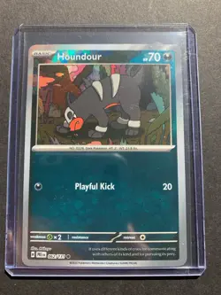 Houndour 062/131 Reverse Holo Masterball - Pokemon Prismatic Evolutions SV8.5 - Image 1