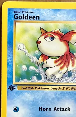 Goldeen 53/64 Jungle Set 1st Edition 1999 Vintage Pokemon TCG - Image 2