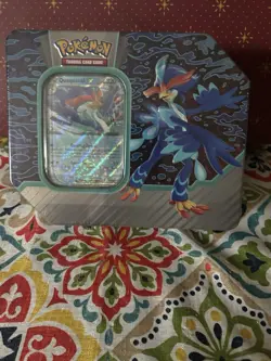 Pokemon TCG Paldea Partners Tin Quaquaval ex Includes 5 Booster Packs NEW 820650852930 - Image 3