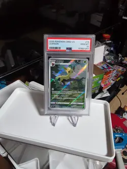 PSA 10 2025 Pokemon Simplified Chinese CBB2 C-Gem Pack VOL 2 #15 Leafeon - Image 1