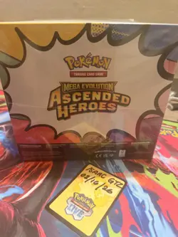 Pokemon TCG: Ascended Heroes Tech Sticker Collection Display Case Sealed - Image 2