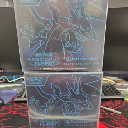 Phantasmal Flames Pokemon Center Elite Trainer Box (ETB) - Factory Sealed - Image 1