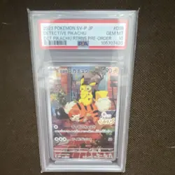 Pokemon Detective Pikachu 098/SV-P SV-P Promo Holo PSA 10 Japanese - Image 1