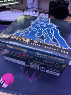 Pokemon Center TCG: Mega Evolutions Lucario Elite Trainer Box (ETB) - SEALED - Image 2