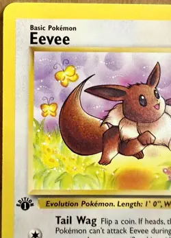 Eevee 51/64 Jungle Set 1st Edition 1999 Vintage Pokemon TC - Image 2