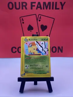 Butterfree 38/165 Expedition Base Set Pokemon TCG Non Holo Regular Rare MP - Image 1