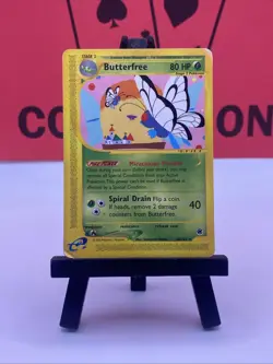 Butterfree 38/165 Expedition Base Set Pokemon TCG Non Holo Regular Rare MP - Image 2