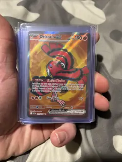 Oricorio EX 110/094 Pokemon TCG Phantasmal Flames Ultra Rare English - Image 1
