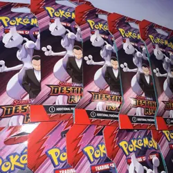 Destined Rivals Pokemon Scarlet And Violet Sleeved Booster Lot Of 11 - Image 3