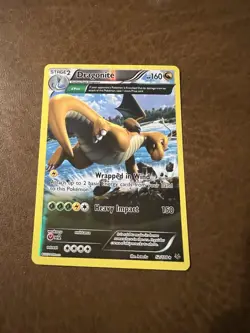 POKEMON Dragonite (52 Delta) #52/108 Holo XY - Roaring Skies LP - Image 1