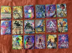 Dragon Ball Super Cards Game DBS Awaken Double Sided Cards Lot Of 17 - Image 1