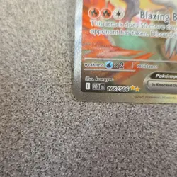 Pokemon white flare: reshiram EX card 166/086 near mint fresh from pack - Image 3