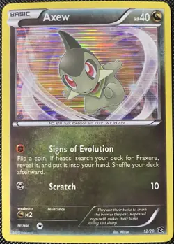 Axew 12/20 Dragon Vault Holo (See Photos) Pokemon Card - Image 1
