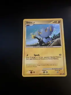 2007 Shinx DP15 Black Star Promo Holo Rare Pokemon Card Holo - Image 1