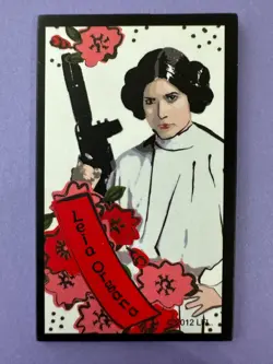 Beverly LEIA ORGAN STAR WARS HANAFUDA TCG Card from Japan Imported - Image 1